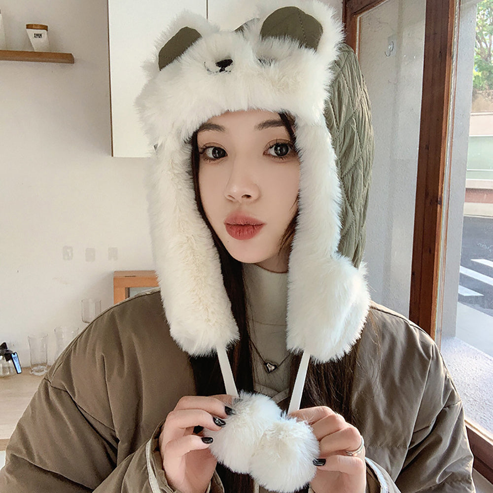 Women Self Design Beanie