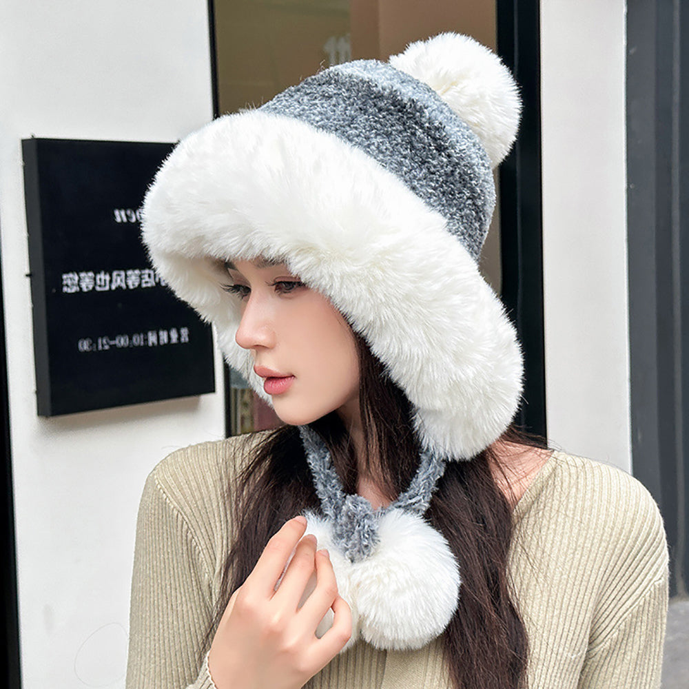 Women Self Design Beanie
