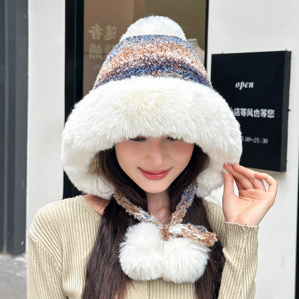 Women Colourblocked Beanie