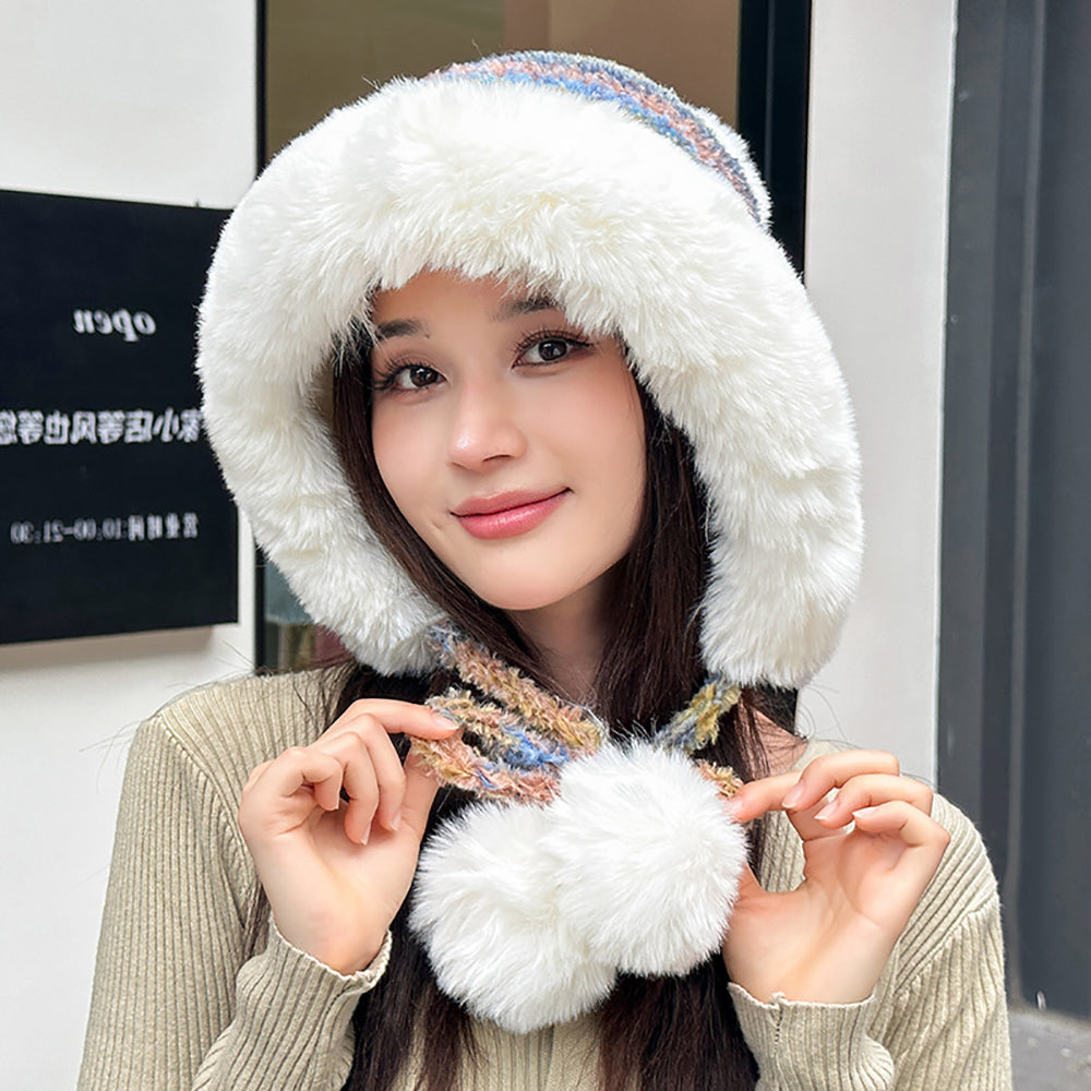 Women Colourblocked Beanie