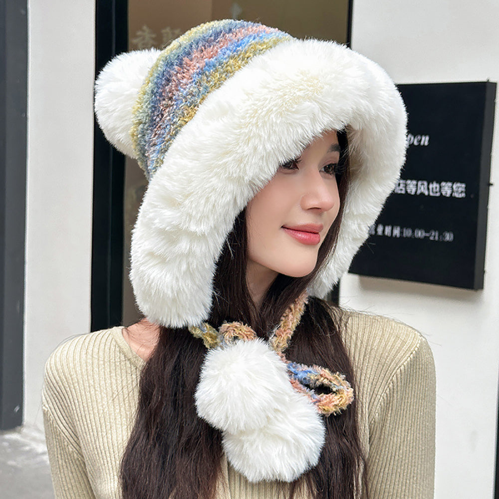 Women Colourblocked Beanie