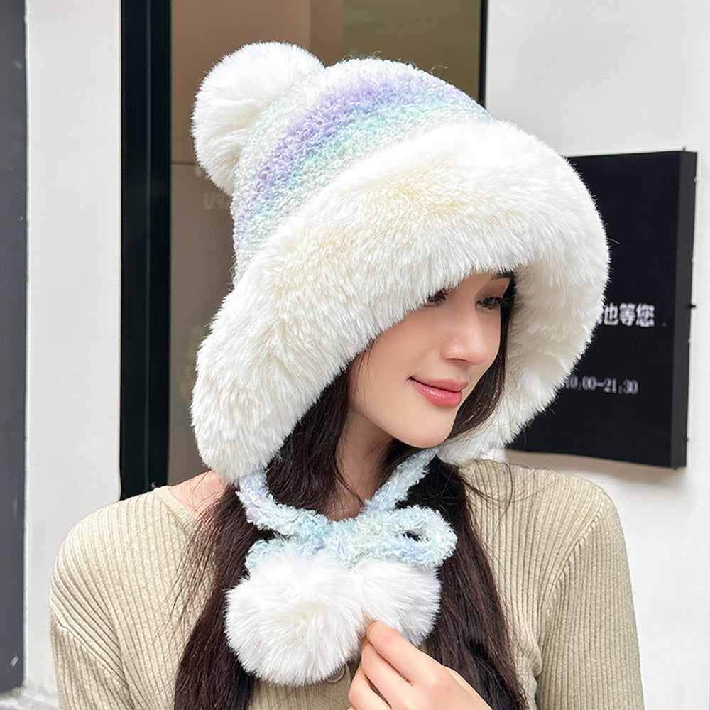 Women Self Design Beanie
