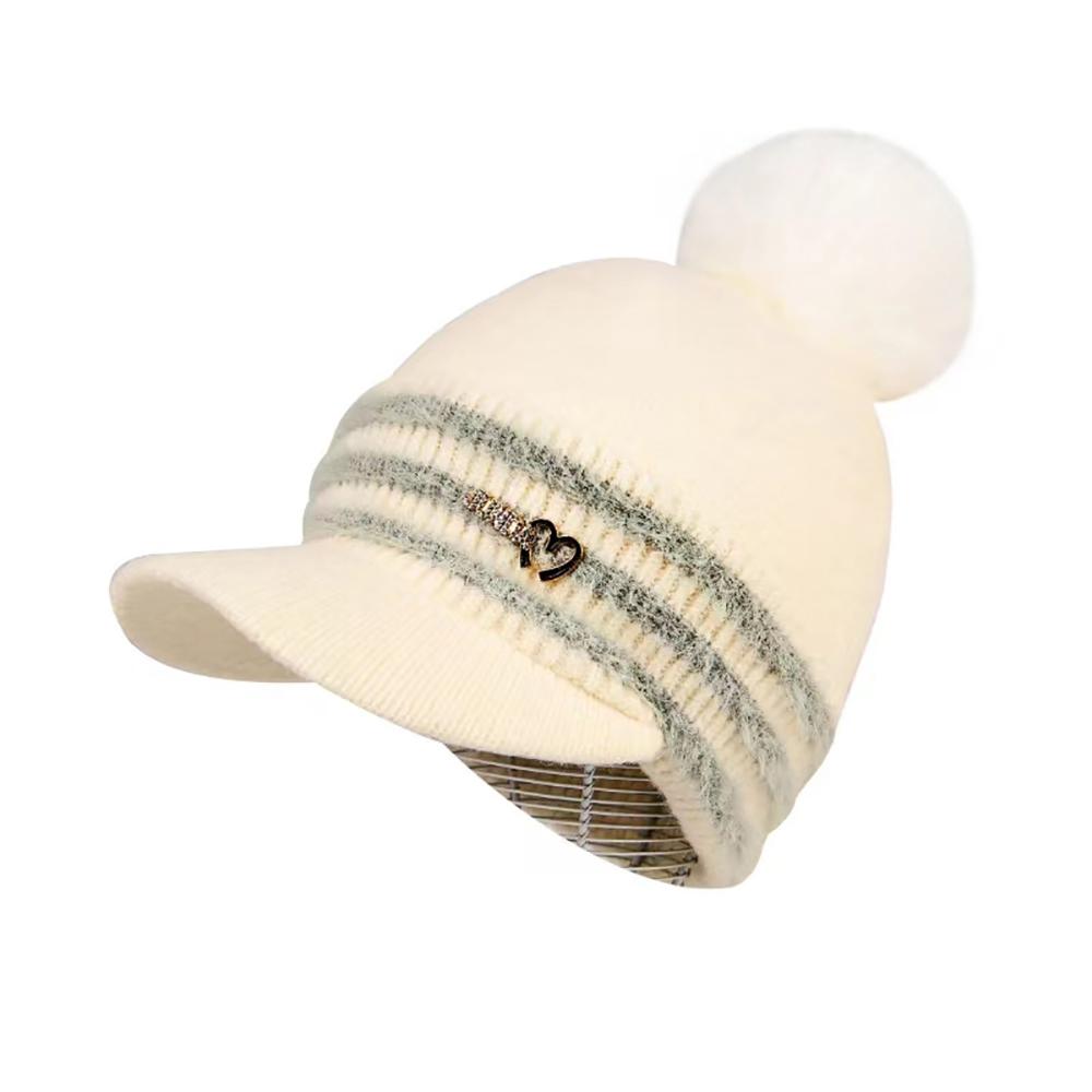 Women Winter Casual Snapback Cap