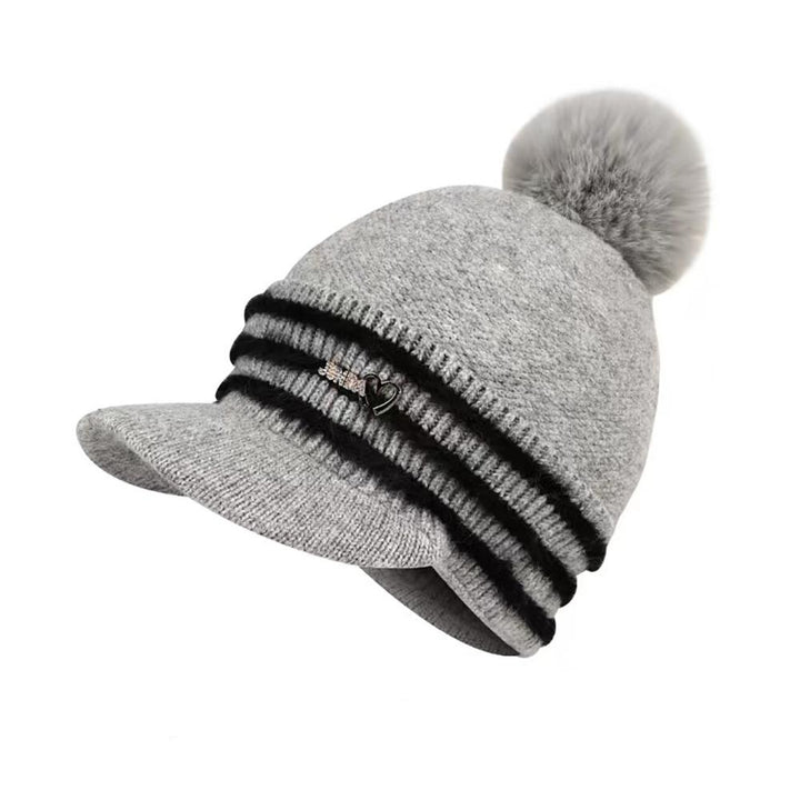 Women Self Design Beanie