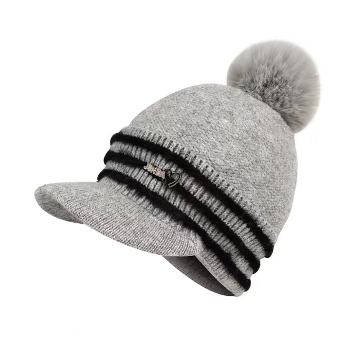 Women Self Design Beanie