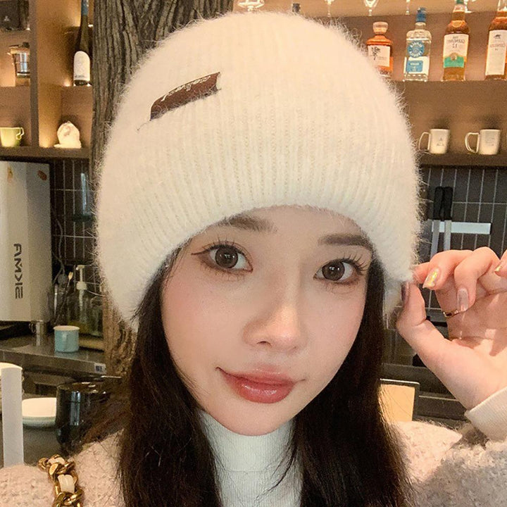 Women Self Design Beanie Caps