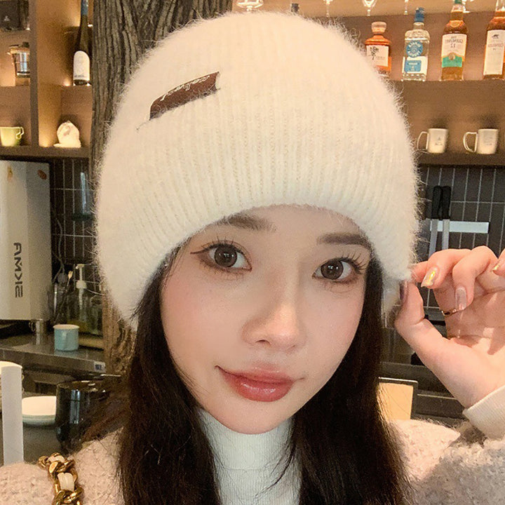 Women Self Design Beanie Caps