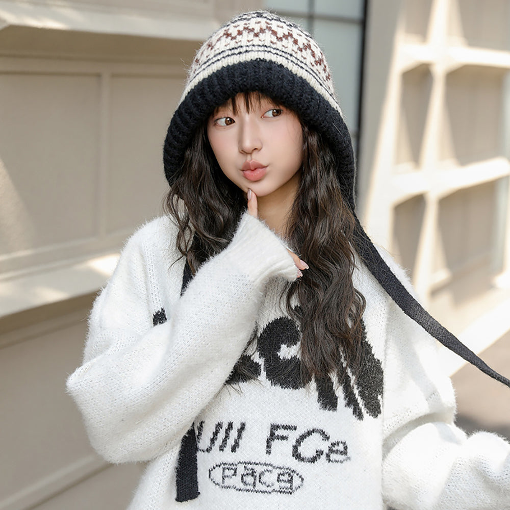 Women Printed Beanie