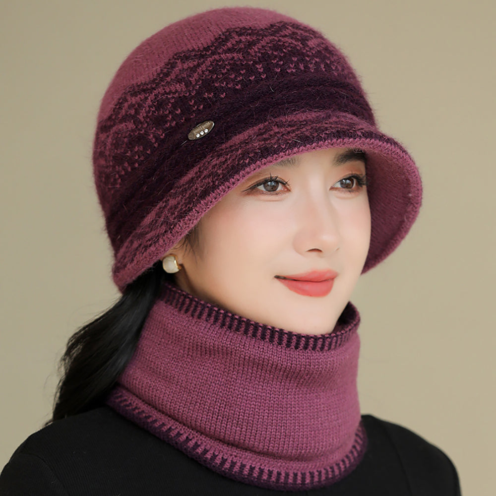 Women Self Design Balaclava Cap