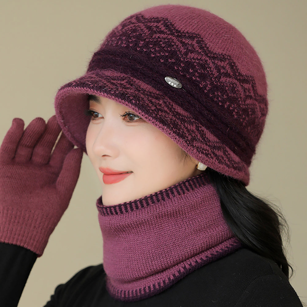 Women Self Design Balaclava Cap