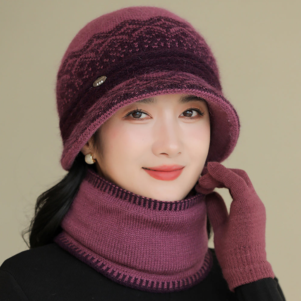 Women Self Design Balaclava Cap
