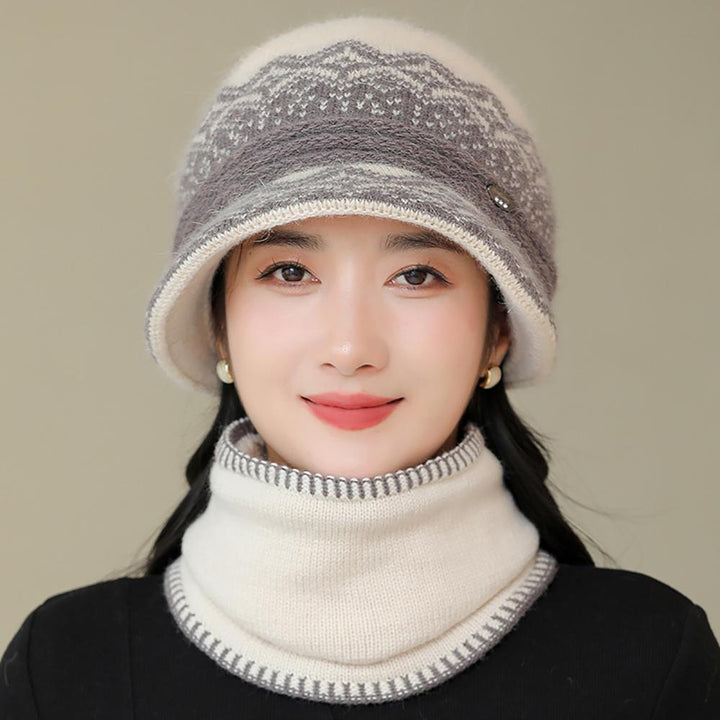 Women Self Design Beanie