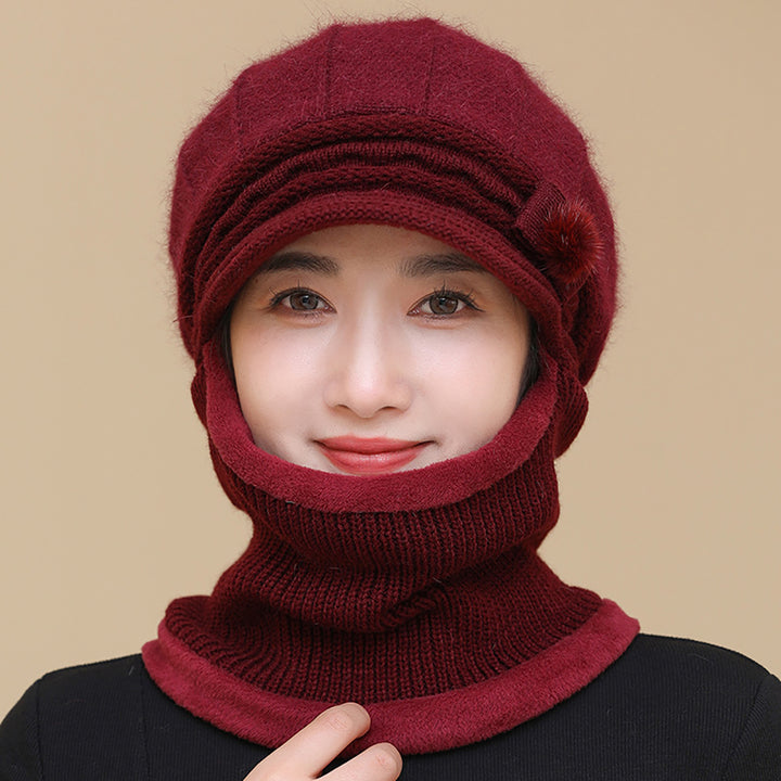 Women Self Design Balaclava Caps