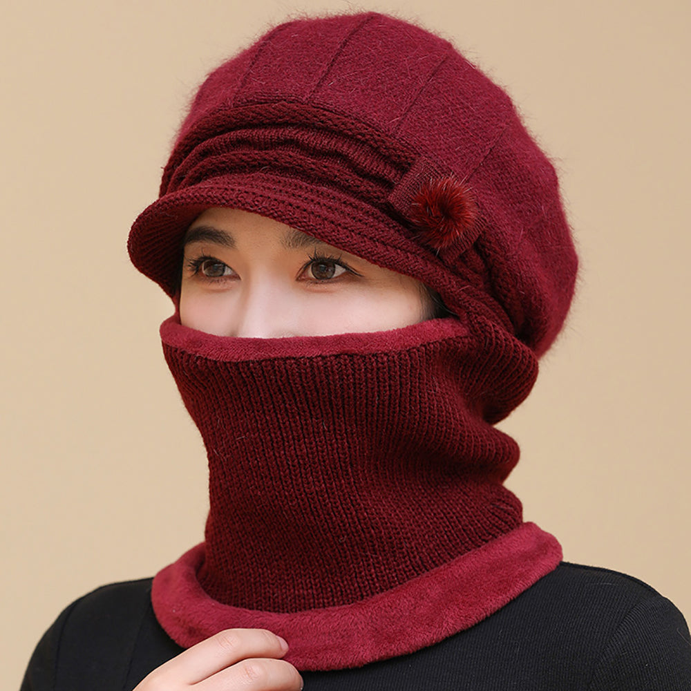 Women Self Design Balaclava Caps