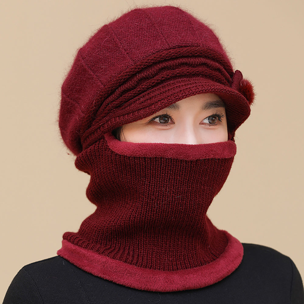 Women Self Design Balaclava Caps