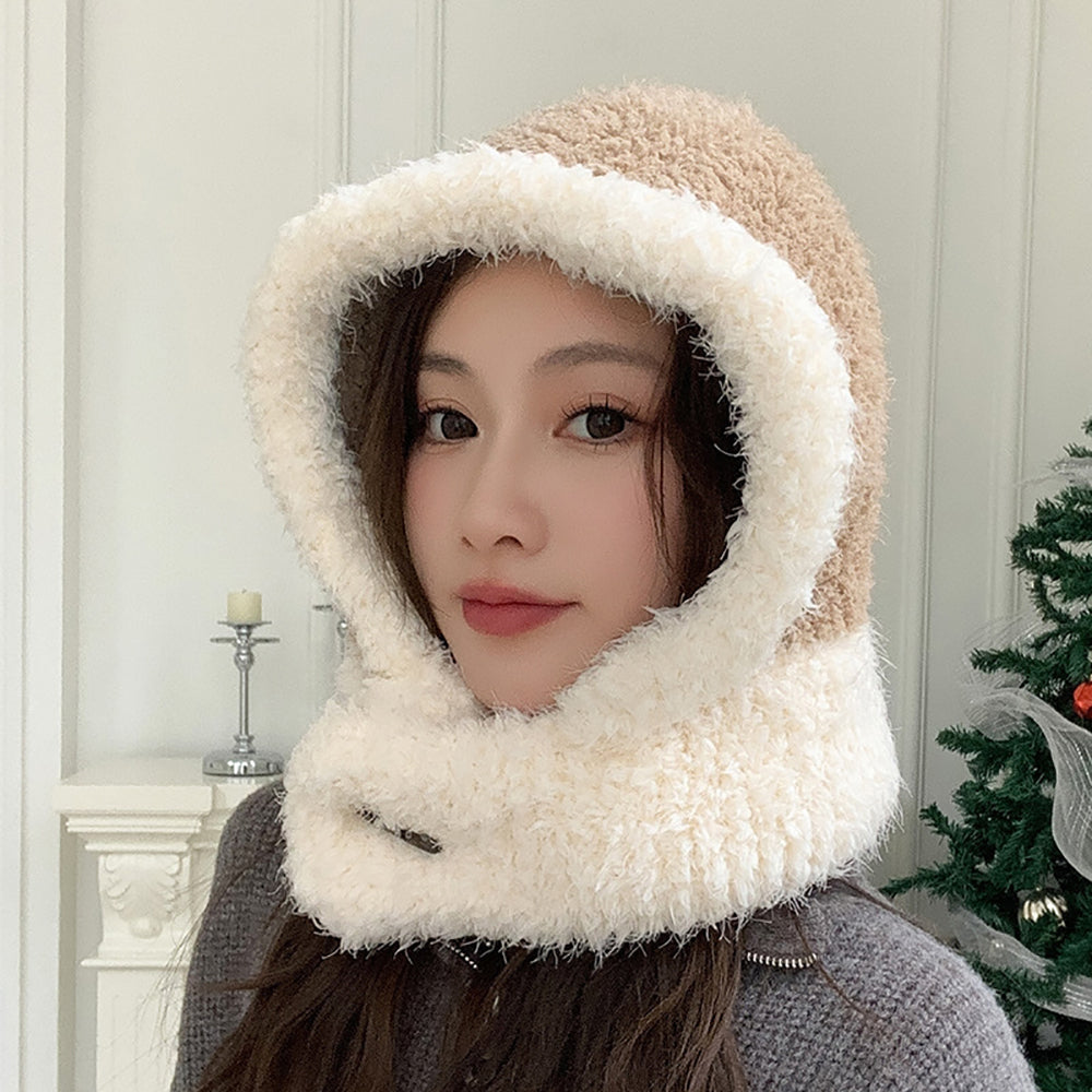 Women Colourblocked Balaclava