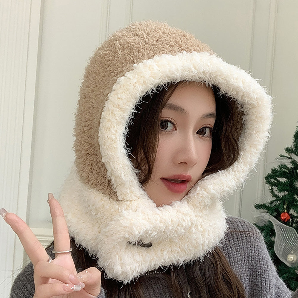 Women Colourblocked Balaclava