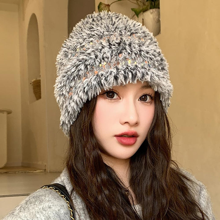 Women Self Design Beanie