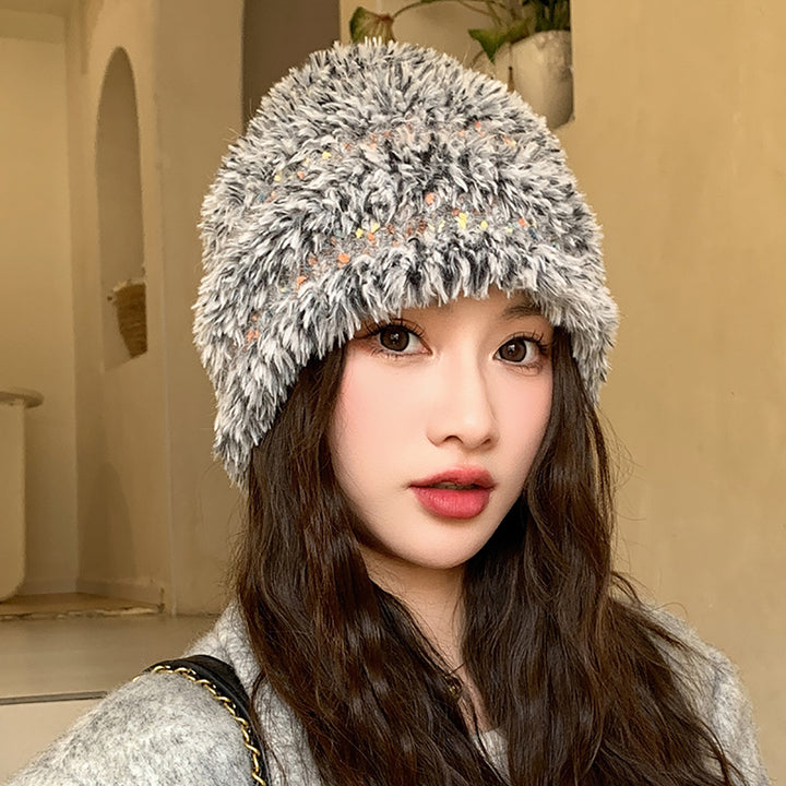 Women Self Design Beanie