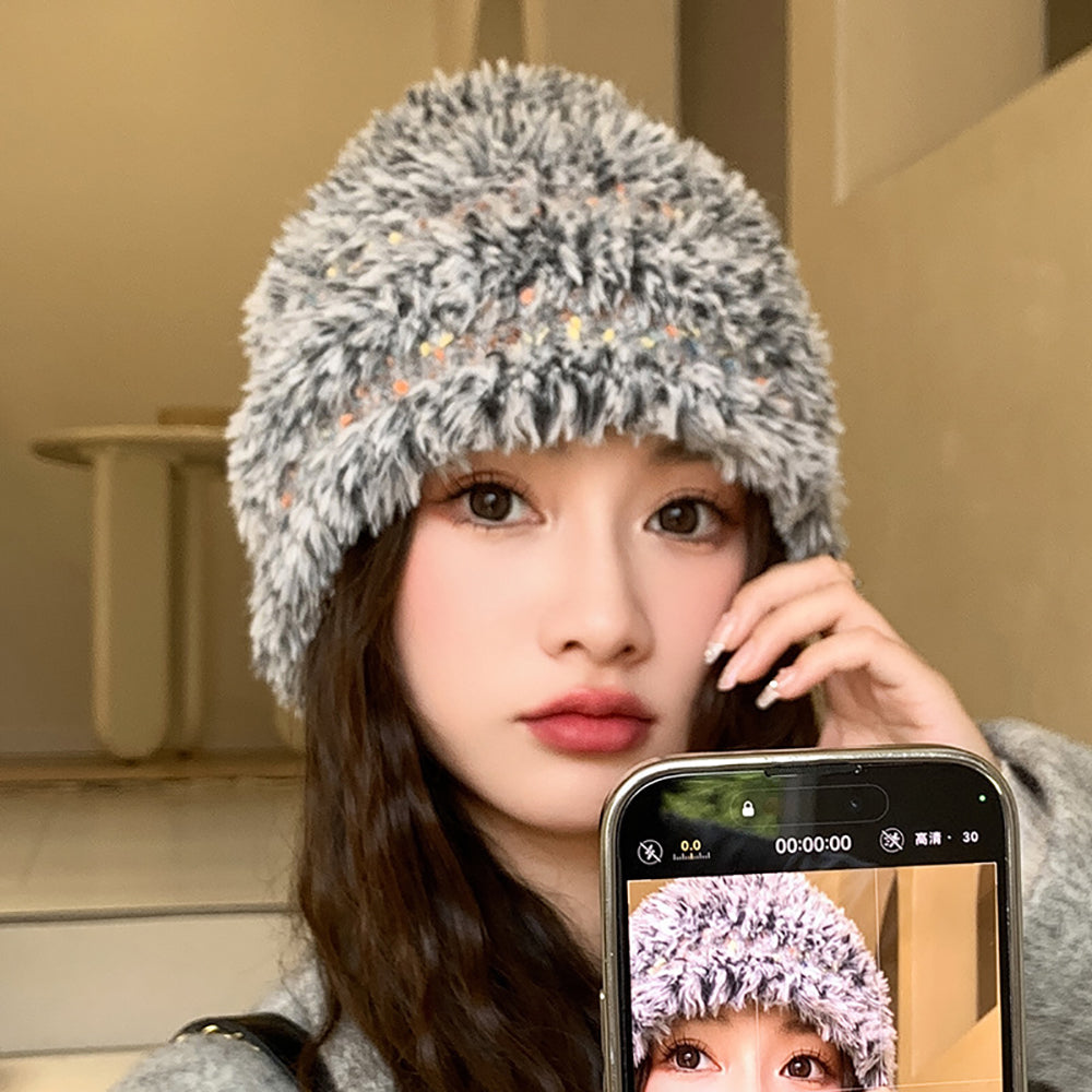 Women Self Design Beanie