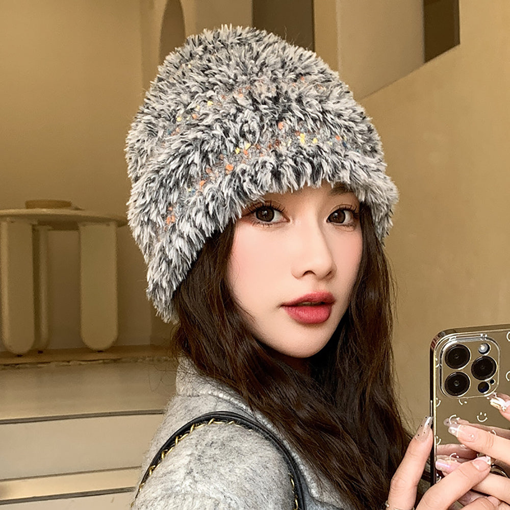 Women Self Design Beanie