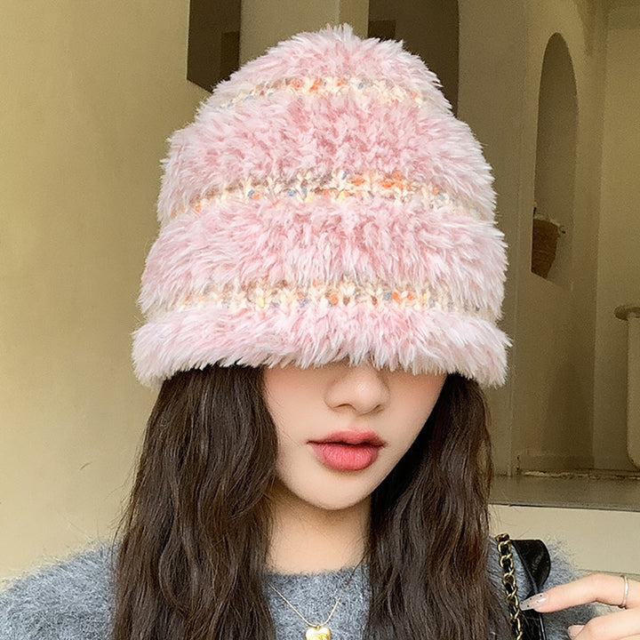 Women Self Design Beanie