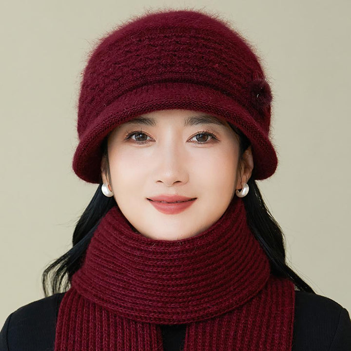 Women Self Design Beanie