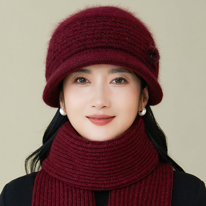 Women Self Design Beanie