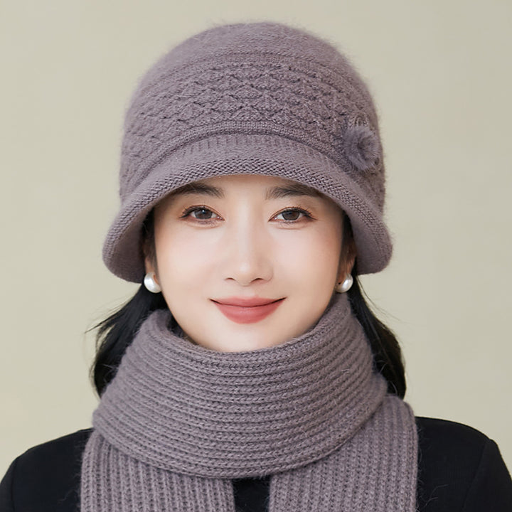 Women Self Design Beanie