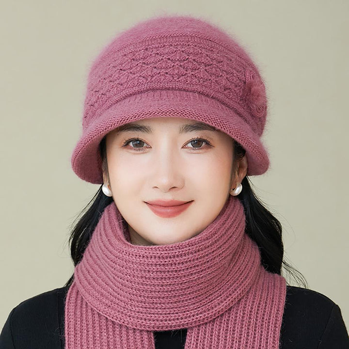 Women Self Design Beanie