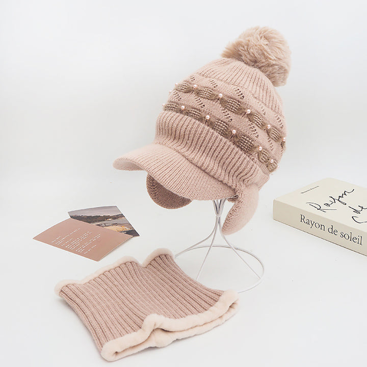 Women Self Design Beanie Caps