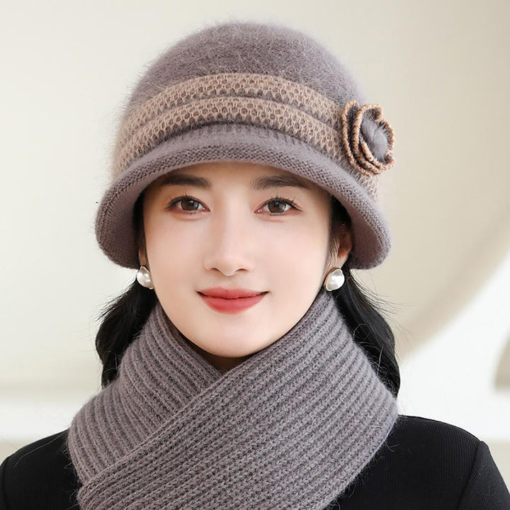 Women Self Design Casual Beanie Caps