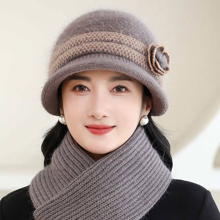 Women Self Design Casual Beanie Caps