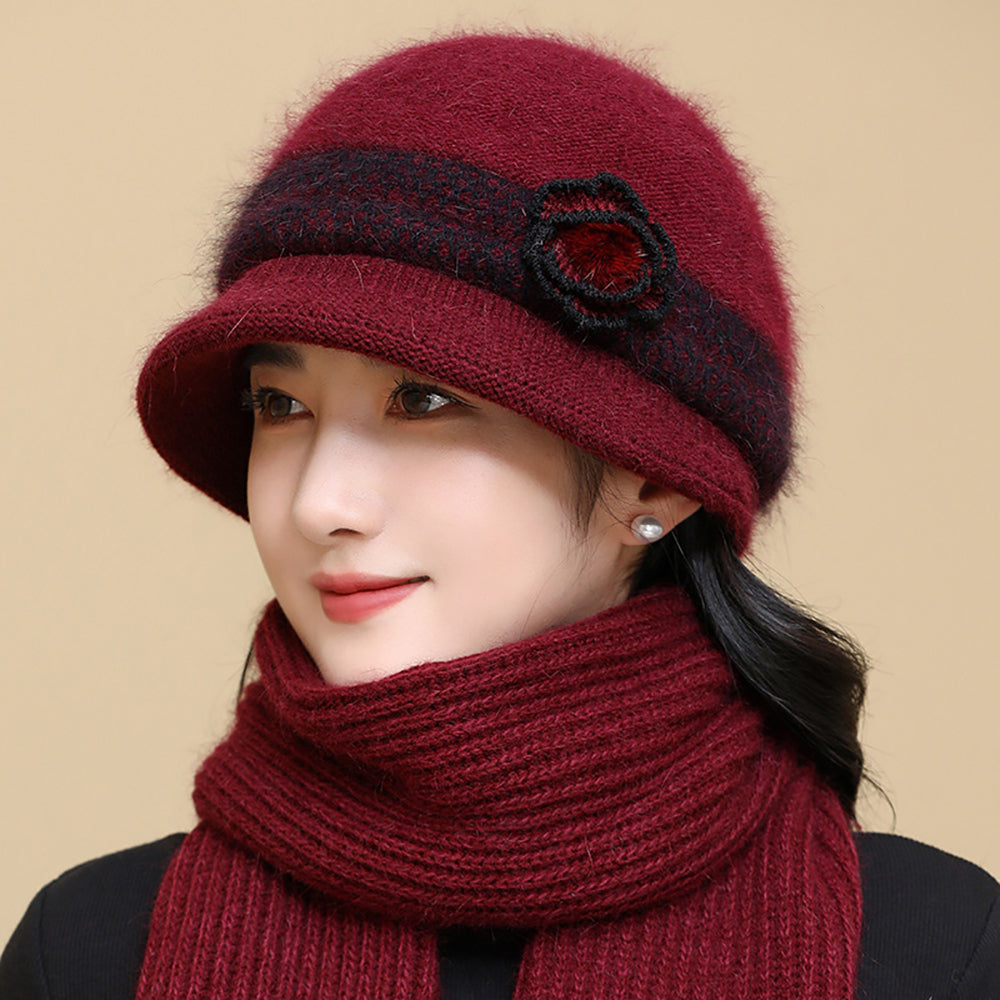 Women Winter Acrylic Beanie