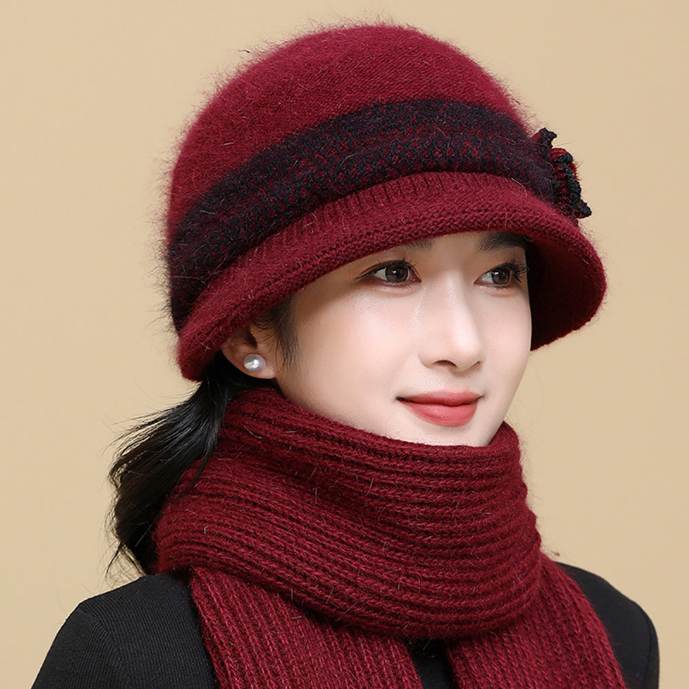 Women Winter Acrylic Beanie