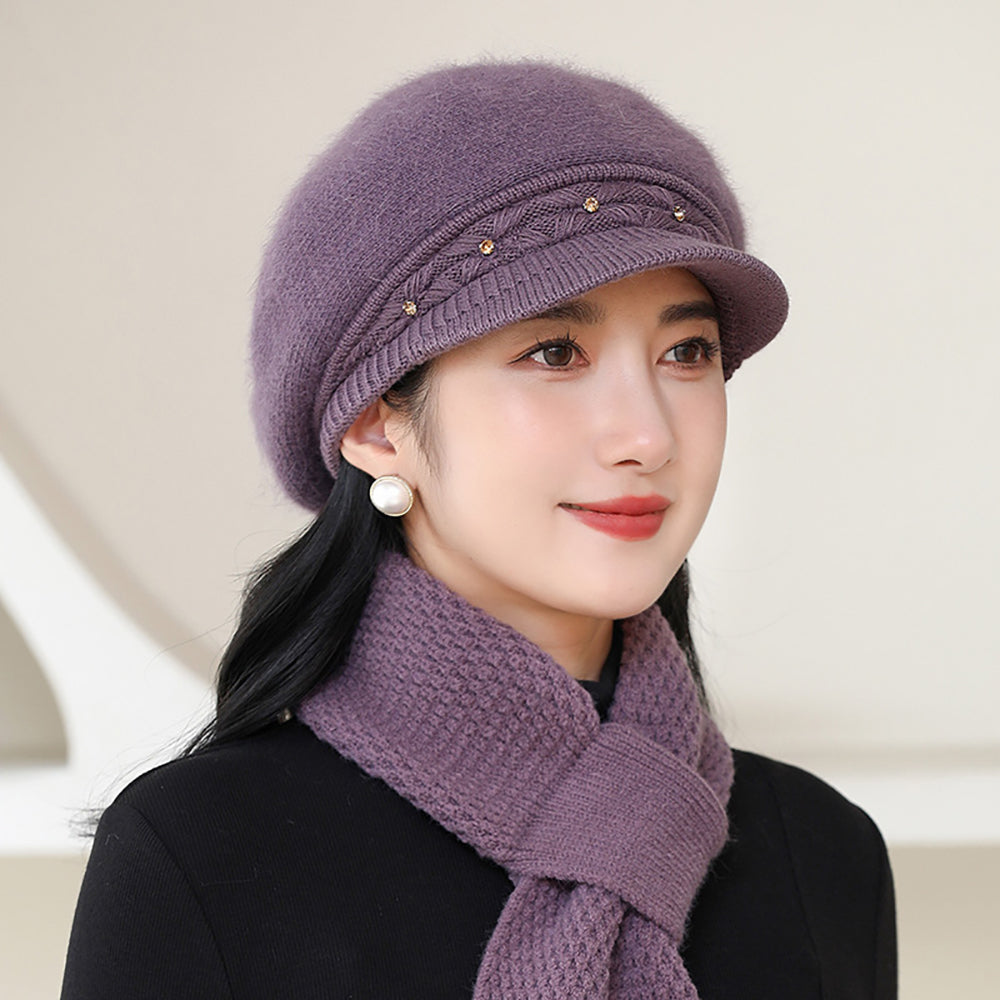 Women Winter Acrylic Beanie