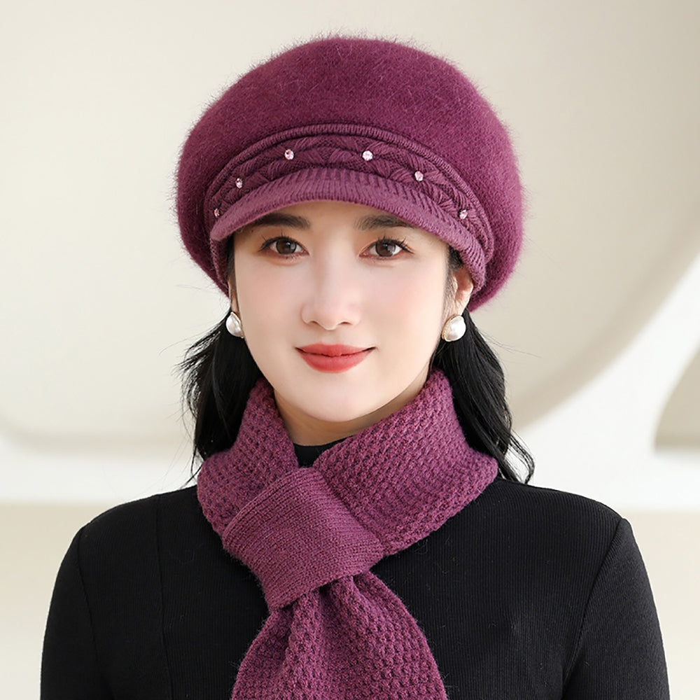 WomenSelf Design Visor Cap