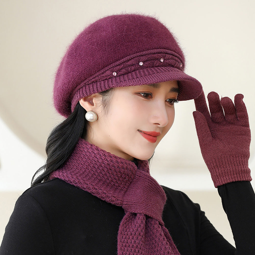 WomenSelf Design Visor Cap