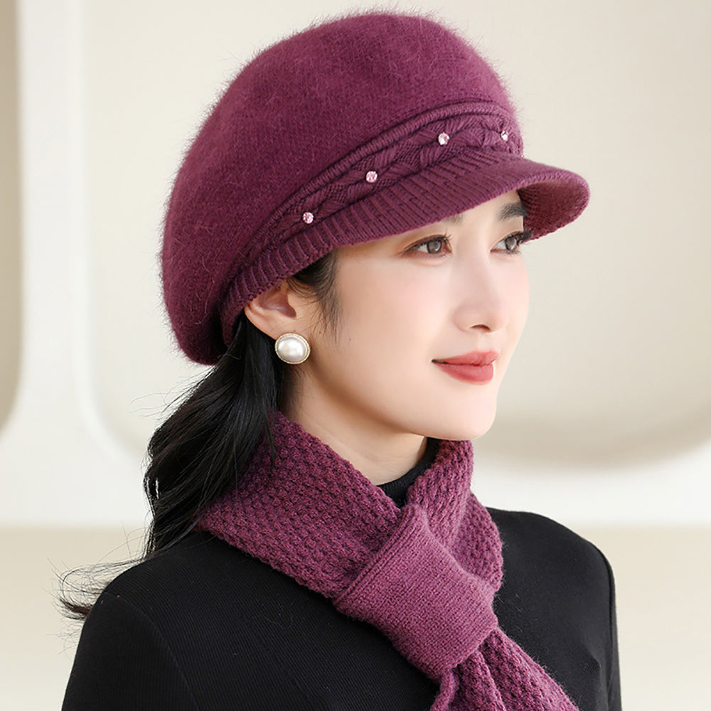 WomenSelf Design Visor Cap