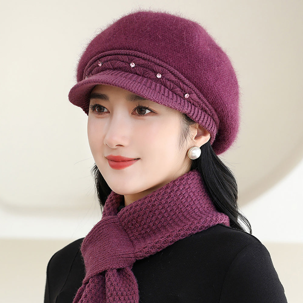 WomenSelf Design Visor Cap