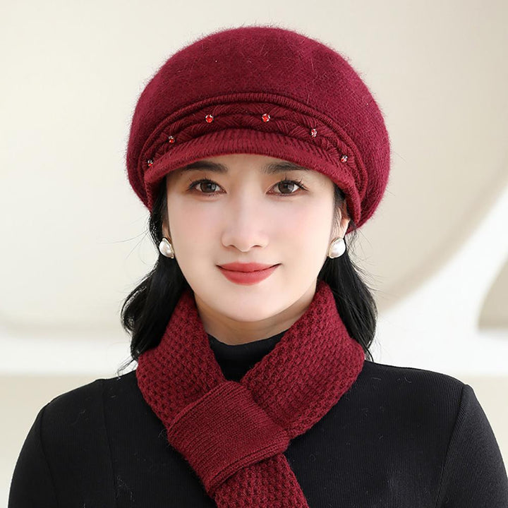 Women Self Design Beanie