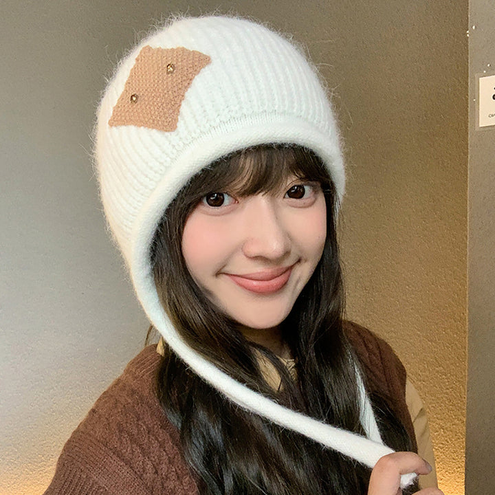 Women Winter Acrylic Beanie