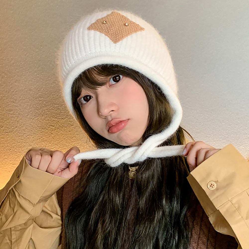 Women Winter Acrylic Beanie