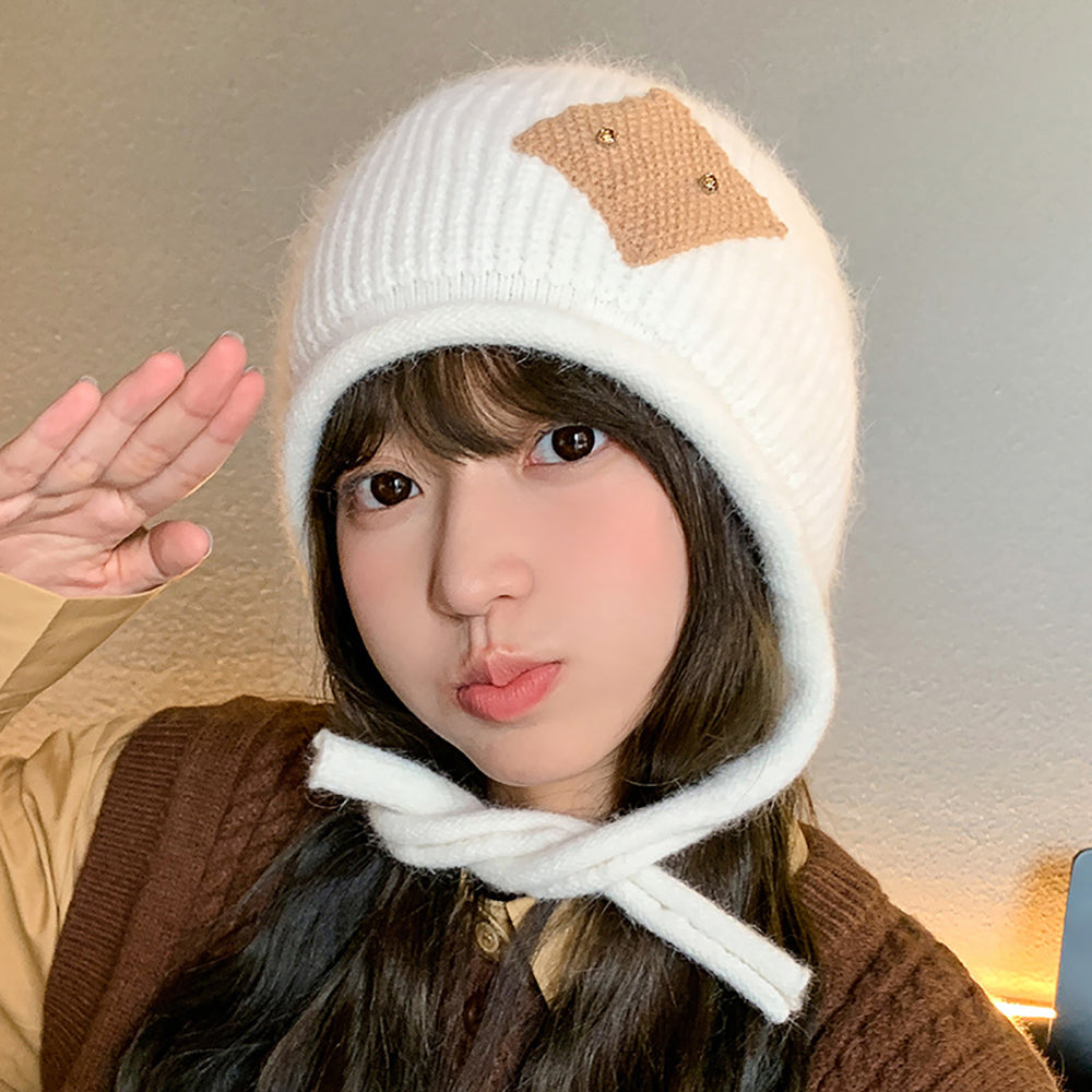 Women Winter Acrylic Beanie