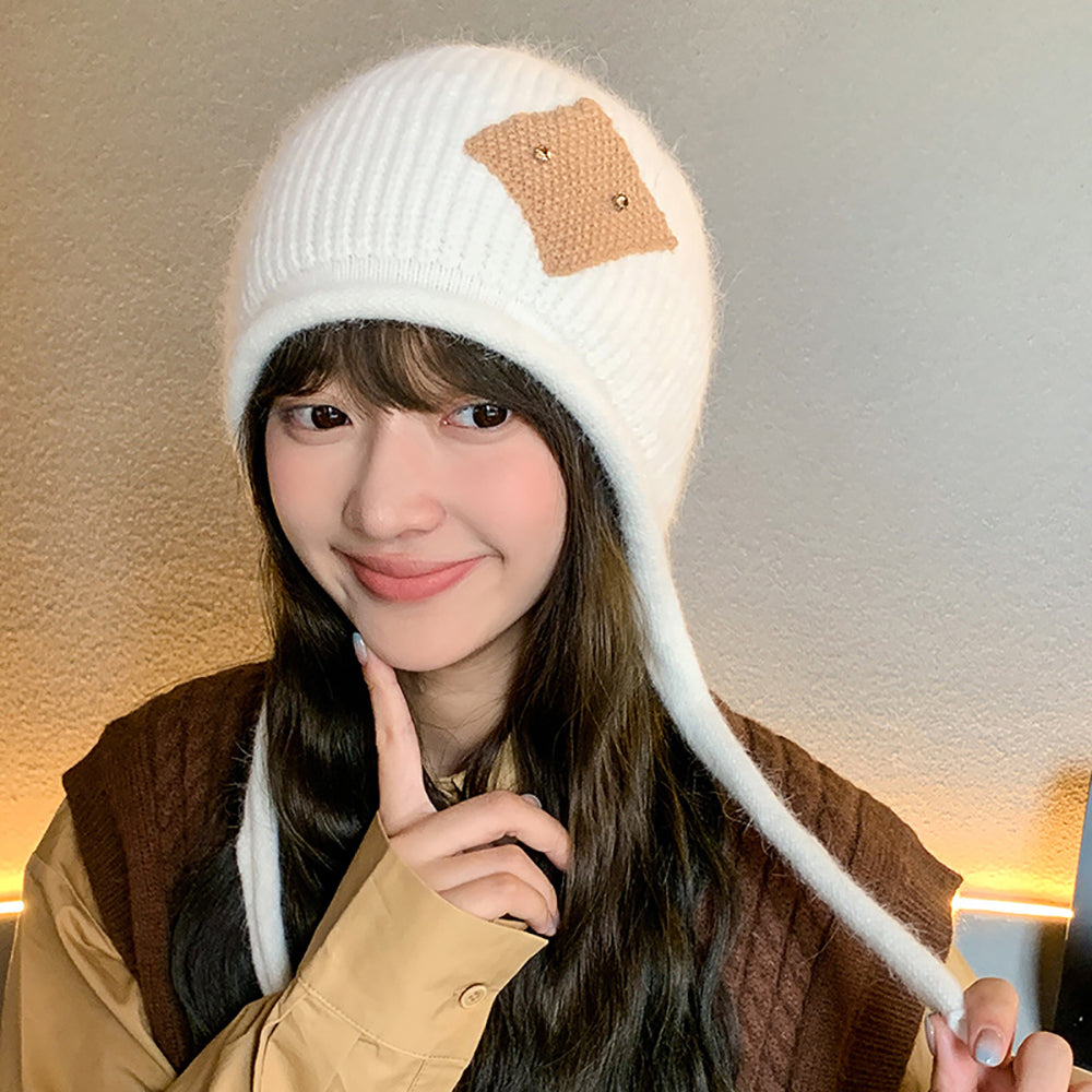 Women Winter Acrylic Beanie