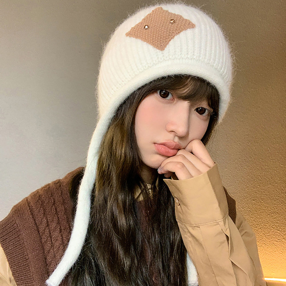 Women Winter Acrylic Beanie