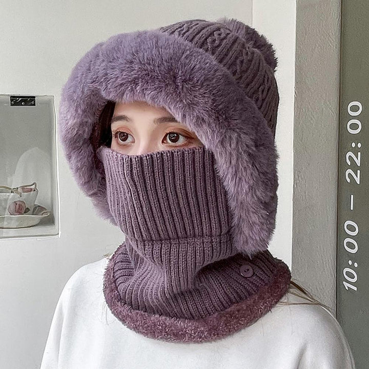 Women Balaclava has a visor