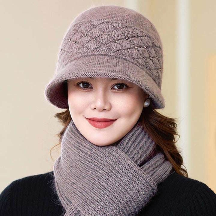 Women Self Design Beanie