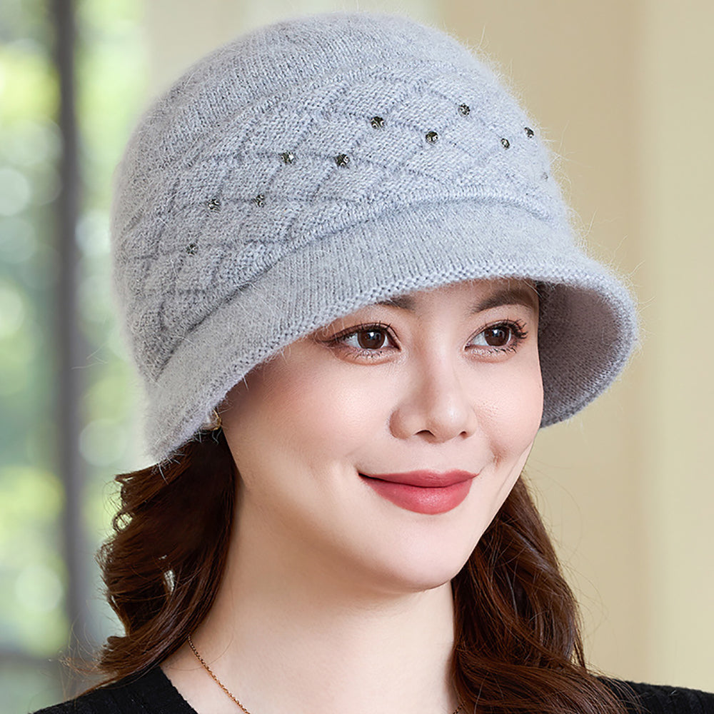 Women Self Design Beanie