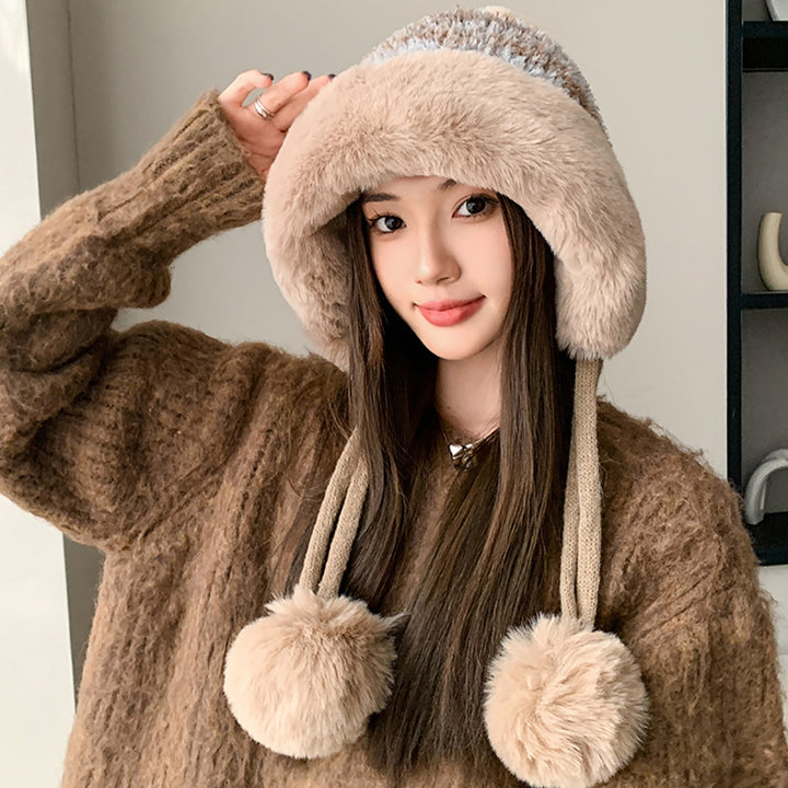 Women Colourblocked Beanie